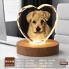 Pequenos Presentes de Cristal Personalizados, Luminárias de Mesa Bola de Cristal, Lâmpadas de Cabeceira de Ambiente, Enfeites de Mesa, Lembranças de Animais de Estimação, Presentes de Aniversário