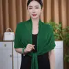 Xale de Tricô Estilo Coreano com Design Vazado, Cachecol Triângulo Grande para Mulheres, Estilo Fino de Verão, Cachecol e Manta Versátil de Alta Qualidade para Proteção do Pescoço em Ar Condicionado