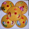 Muestra de Sombrero Vietnamita Sueño Chino con Tela Estampada, Sombrilla, Impermeable, Sombrero de Protección Solar, Sombrero de Pescador de Ala Ancha para Exteriores, Sombrero de Agricultor
