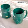 Vaso para Cepillo de Dientes Infantil, Vaso Lindo de Dibujos Animados con Forma de Dinosaurio para Niños, Uso Doméstico, Vaso para Enjuague Bucal Anticaídas para Niños y Niñas