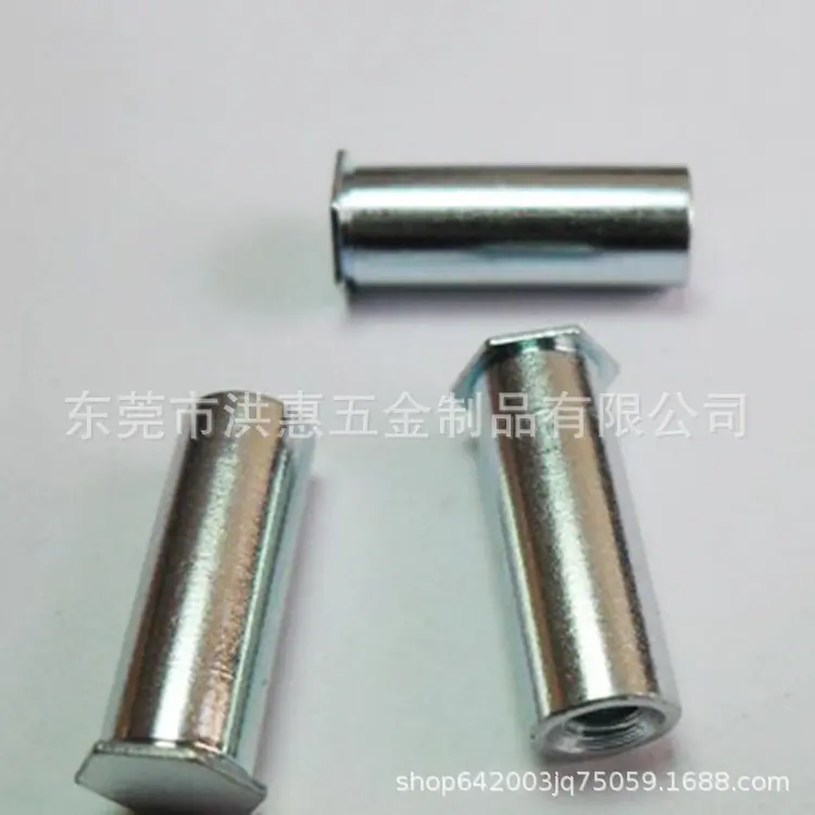 主产压铆螺丝 六角通孔盲孔铆钉 标准件铆钉 可非标件订做 (