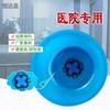 Venta al por mayor de fábrica Hengdachang cuenco de plástico desechable Blanco Azul cuenco para el hogar lavabo venta al por mayor impresión de logotipo