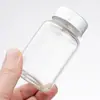 Botellas Cápsula, Botellas de Vidrio Transparente para Alimentos Saludables, Botellas Vacías, Pastillas de Cordyceps, Botellas de Medicamentos, Botellas de Polvo de Goji, Capacidad Pequeña