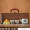 Conjunto de Chá Bule Criativo Estilo Chinês Conjunto de Chá Cultural e Criativo Combinação High-End Brinde Souvenir para Banco de Negócios