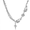 Collar de ópalo para mujer 2023 nuevo collar diseño nicho deseo puro estilo chica popular cadena dulce fresca para clavícula