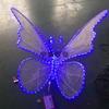 Luces LED de modelado 3D estéreo con formas especiales, luces creativas de colores, luces decorativas luminosas de mariposa para exteriores, fabricantes de luces navideñas.