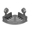 Estante de Almacenamiento para Baño Transfronterizo Cesta Triangular Estante de Esquina sin Taladro para Almacenamiento en Baño y Tocador, Soporte para Gel de Ducha