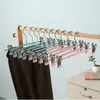 Perchero de metal para pantalones perchero doméstico para pantalones clip para colgar faldas antideslizante clip nano para pantalones perchero clip para cinturón audaz sin costuras clip para pantalones