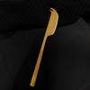 Directo de fábrica cuchillo para queso de acero inoxidable cuchillo para mantequilla color plateado cuchillo para queso dorado herramientas para hornear venta al por mayor transfronteriza