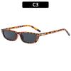 Gafas de Sol Retro de Montura Pequeña T-Word Hip-Hop Combinables para Street Style Europeo y Americano Ins Nueva Moda Protección Solar Trendy Transfronterizas