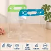 Processamento e Personalização de Bolsas de Mão em PVC, Sacolas de Embalagem para Presente de Plástico Transparente Prensadas a Quente, Bolsas de Mão de Quatro Dedos com Logotipo Feito Sob Medida