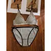 Sujetador sin espalda de cierre frontal estilo americano para mujer, conjunto de sujetador sexy de tirantes finos sin costuras de verano, nuevo copa triangular 2026
