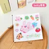 Pegatinas de Taza de Agua de Dibujos Animados de Verano Pegatinas Lindas de Capibara Conejo Gato Negro Cachorro Pegatinas en Inglés Pegatinas Decorativas Lote