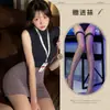 Lingerie Charmosa e Sexy, Roupa de Secretária Tentação da Irmã Real Ol, Cintura Alta Elástica com Efeito Emagrecedor, Roupa Profissional, Saia Sexy Cos