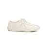 Zapatillas de entrenamiento casuales de estilo minimalista personalizadas con suela blanda, zapatillas planas versátiles nuevas para mujer, zapatillas transpirables con cordones