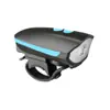 Luz para Bicicleta con Bocina Integrada Modelo Nuevo, Luz para Bicicleta de Montaña, Accesorios para Equipo de Ciclismo, Alta Luminosidad para Rodar de Noche, Luz Recargable para Bicicleta de Carretera