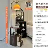 Lámpara de pie de lujo ligero estilo italiano para dormitorio junto a la cama, integrada con una lámpara de mesa de almacenamiento de ambiente de alta gama para la sala de estar junto al sofá