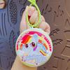 Lindo Pony de Dibujos Animados Polly Monedero Llavero Bolsa Accesorios Colgantes Pareja Llavero de Coche Colgante Pequeño Regalo