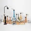 Base de Lámpara de Mesa de Madera Maciza Accesorios de Iluminación Portalámparas Accesorios DIY Lámpara de Mesita de Noche Base de Tornillo E27 Base de Lámpara de Madera