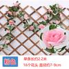 Enredadera de rosas de imitación para bodas, flor falsa, enredadera decorativa, flor colgante de pared, conducto de aire acondicionado, enredadera decorativa fea para techo
