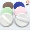 Esponja de Ar para Base úmida e seca sem látex redonda para maquiagem sem pó BB Cream Conjunto de maquiagem Beleza esponja de maquiagem