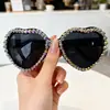 Tecnología Negra Celebridad de Internet Regalo del Día de San Valentín Estilo Mismo que Douyin Luz de Corazón Gafas con Efectos Especiales Gafas de Sol Gafas Creativas