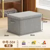 Caja de Almacenamiento de Ropa para el Hogar de Gran Capacidad Plegable para Dormitorio Armario Caja de Almacenamiento en Capas con Tapa Artefacto de Almacenamiento