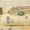 Sábana de Cama de Gasa de Doble Capa Grado Materno e Infantil Clase A Pieza Única Modelo Nuevo 2025 Juego de Tres Piezas para Cama Individual de Dormitorio Algodón Puro No Algodón 3