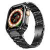 Adecuado para Apple Watch S8/7/6/ultra Caja de Acero Cuadrada Pequeña de Cinco Baht Una Correa 41/44/45/49mm
