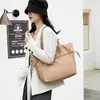 2026 Nuevo Modelo Transfronterizo Bolso Tote de Gran Capacidad para Estudiantes y Viajeros, Bolso de Tela Sencillo para Mujeres