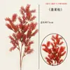 Orquídea Mariposa Artificial Arte Floral Boda Flores Falsas Arreglo de Boda Ramo Decoración Cubo de Bendición de Año Nuevo Rojo Decoración de Inserto