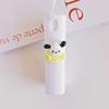 Cordão criativo fofo de desenho animado sub-frasco frasco spray colorido portátil para exterior portátil água cosmética álcool frasco spray pequeno