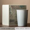 Taza de Coca-Cola color Gris Hielo estilo Japonés Taza Grande de Mano Taza de Agua de Cerámica Taza de Té de Gran Capacidad Taza Maestra Taza Individual Cocción a Alta Temperatura