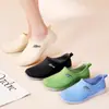 Botas de Chuva de Cano Baixo Impermeáveis para Lavagem de Carro Cozinha Trabalho Calçados de Borracha Estilo Coreano Resistentes ao Desgaste Leves Cano Baixo Solado Macio Botas de Chuva
