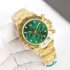 Relógio Laojia Panda Daytona Masculino Azul Gelo Automático Mecânico Cinza Cimento Relógio Masculino Pulseira de Aço Inoxidável