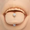 Perforación de cuerpo humano transfronteriza Shambhala anillo de pezón de perforación completa Europa y Estados Unidos sexy estilo punk joyería para perforaciones en la lengua fabricantes al por mayor