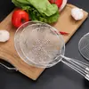 Espumadera de Acero Inoxidable de 26 cm con Malla Fina, Mango de Acero con Nueve Bolas, para Fideos, Freír y Filtrar, Etiquetado Transfronterizo y Dropshipping