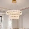 6 novos lustres de restaurante, minimalistas e luxuosos, adequados para mesas de jantar e salas de jantar, com um toque de alta qualidade, perfeitos para balcões de bar e cozinhas com ilha, em um estilo vintage creme