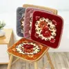 Almofada de pelúcia grossa para cadeira para aquecimento de inverno, assento antiderrapante para cadeira de escritório, almofada de sofá, assento espessado para mesa de jantar