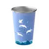 Taza Amazon de Acero Inoxidable 304 Sensible al Frío con Logo Impreso, Taza Portátil Creativa que Cambia de Color según la Temperatura, Vaso de Agua para Exteriores