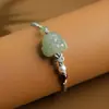 Collar Colgante de Bebé Dios Elefante de Jade Hetian Natural de Qinghai, Collar de Elefante Finamente Tallado, Admite Verificación