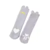 Nuevos Calcetines de Invierno para Mujer con Orejas 3D de Dibujos Animados, Coral Fleece de Media Caña, Medio Engrosados, Calcetines Casuales para Casa, Absorbentes de Sudor
