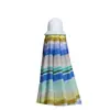 Fornecedor Fabricante Seda Poliéster Listrado Colorido Exportação Guarda-Sol de Praia Guarda-Sol de Exterior Anti-UV Lazer ao Ar Livre