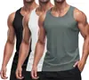 Chaleco Deportivo para Hombre Secado Rápido Verano Entrenamiento Muscular Sin Mangas Camisa Holgada Cuadros Top para Hombre Venta Directa de Fábrica