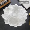 Mantel Individual Antideslizante para el Hogar de Alto Valor Lujo Ligero para Escritorio Posavasos de PVC Estilo Nacional Forma de Flor Uso Repetido Aislamiento Térmico Mantel de Mesa