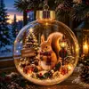 Enfeites Amazon Novo Design Portátil Animal Natal Bola de Cristal