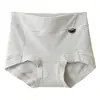 Pantalones Cortos de Seguridad de Algodón de Color Personalizados para Mujer de Cintura Alta Control de Abdomen 10A Antibacterianos Entrepierna Extendida Algodón Puro Clase A Calzones