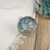 Bola de cristal colgante de Navidad para centro comercial, decoración de árbol de Navidad con bola colgante de cristal
