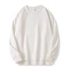 Sudadera Casual Suelta de Color Sólido de Manga Larga para Hombre y Mujer Otoño e Invierno 2026, Versátil Estilo Hong Kong Sencillo Pulóver de Cuello Redondo