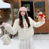 Invierno 2025 Nuevo Estilo Reductor de Edad Versátil Cómodo Agradable a la Piel Informal Moda que Mejora la Calidad Chaqueta Corta Tendencia